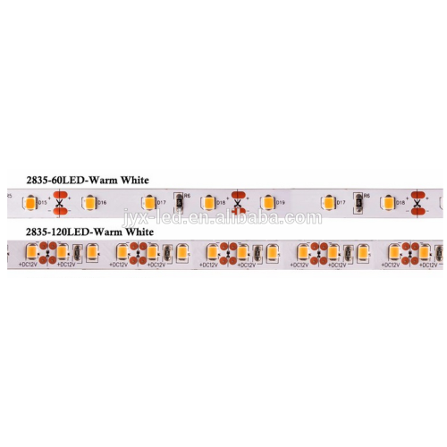 two-year-warranty 2835 led flex strip 120 leds/m white with 18-20 high lumen